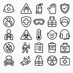 education icons set