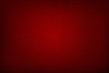 Texture of dark red linen fabric or canvas. Festive rich background for New Year or Christmas...