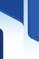 Blue gradient abstract background with smooth flowing square shapes