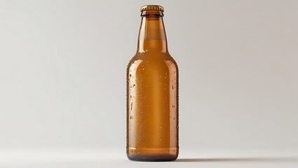 Fototapeta premium Empty little bottle, ideal for packaging