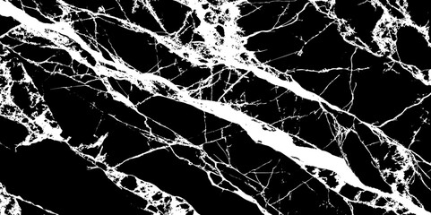 "Elegant black marble texture with striking white veins, ideal for luxury backgrounds, interior design, print materials, or digital art. High-contrast abstract stone pattern for sophisticated visuals"