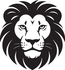 Detailed Tiger Face Illustration – Modern Monochrome Wildlife Vector