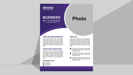 Business or Corporate flyer design template