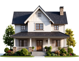  Firefly_house on a white background HD transparent background PNG Stock Photographic Image 