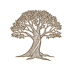 Circuitry Bark Tree Emboss Icon 3D-Effect for Sustainable Packaging