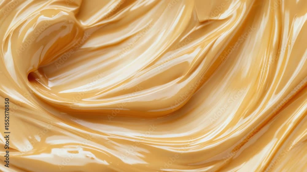 Aufkleber A close-up view of a liquid substance with subtle ripples and texture