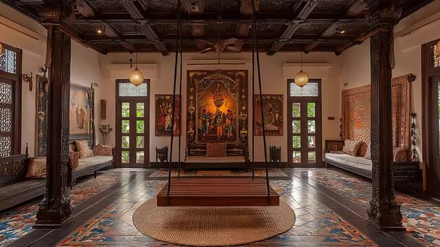 maratha splendor an Indian interior house video