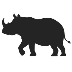 Rhino silhouette