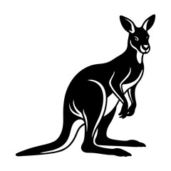 Discover amazing kangaroo vector art illustration for graphic design and wildlife projects today online