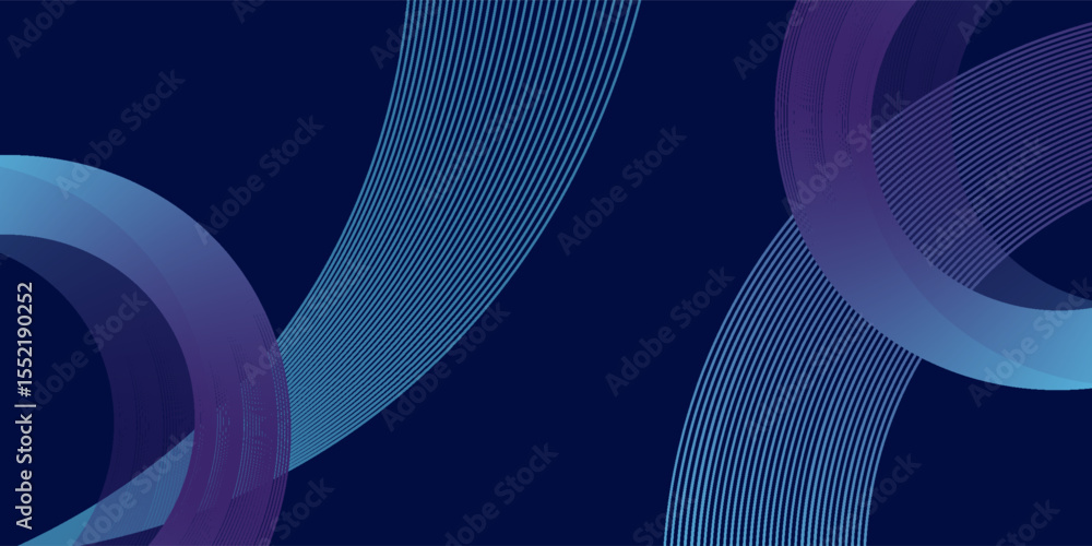 Poster abstract background design with diagonal blue and pink or purple line pattern. vector horizontal for