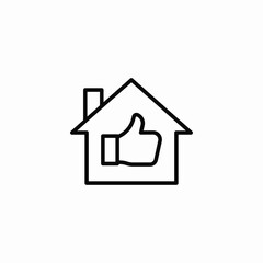 house like icon sign vector