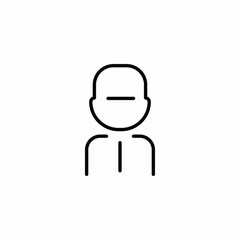 business staff icon sign vector