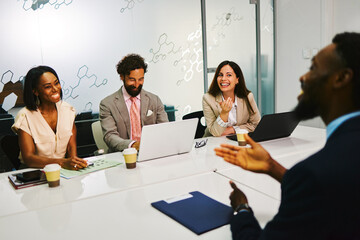 Business people having a meeting in the conference room