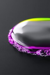 Iridescent Foil Background with Color Shifting
