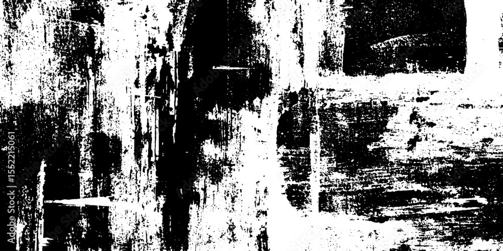 Poster seamless abstract art with smeared ink distress effect for creative design