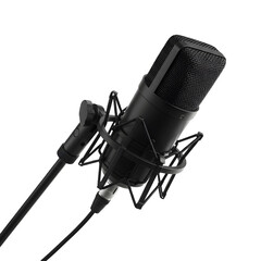 microphone on white background,png 