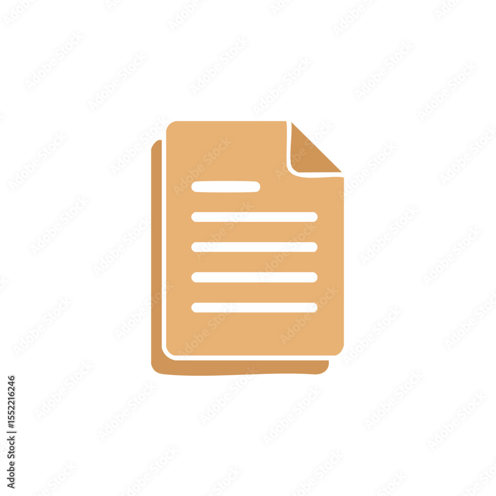 Poster pile of documents with lines on a black background represents business and office tasks for reports 