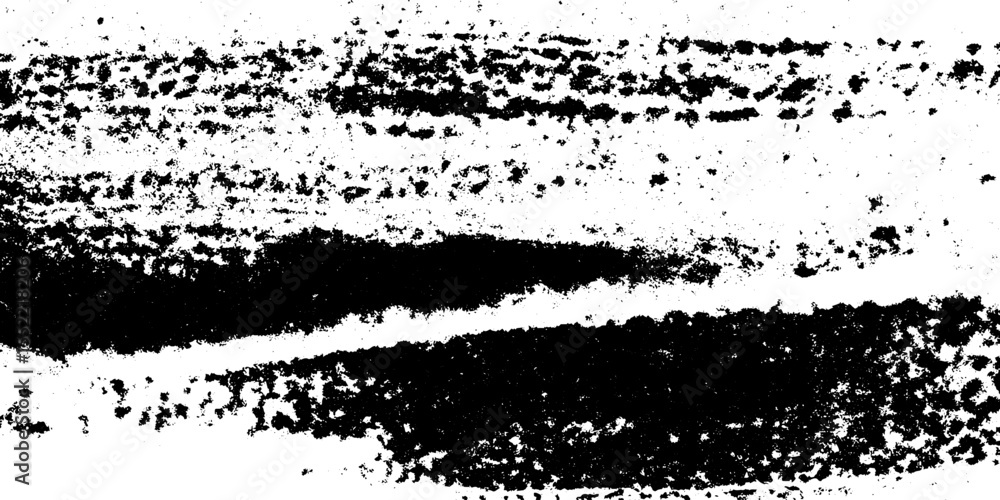 Poster seamless coal texture with dark smears for grunge overlay design