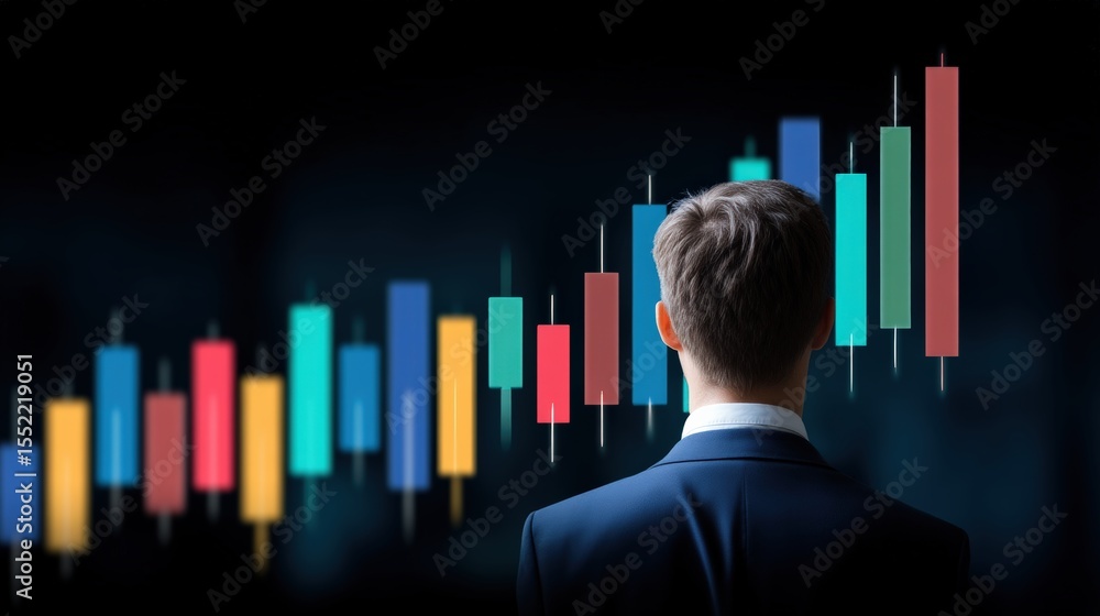 Poster market analysis strategy business environment data visualization professional setting analytical per