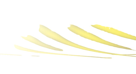 Obraz premium Golden Light Sparkles Overlay on White Background