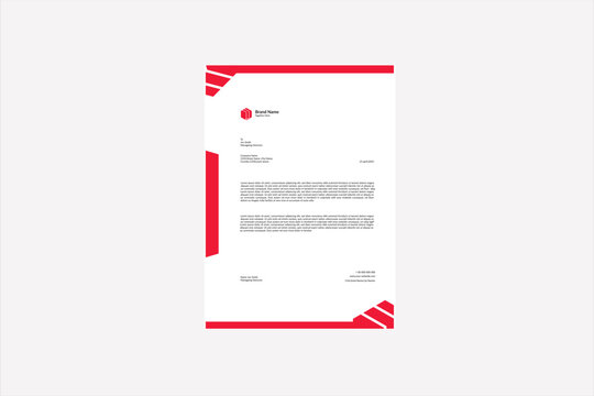 Letter hade Design