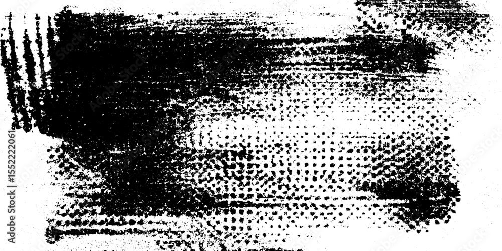 Poster seamless gritty halftone texture with overlapping distressed effect