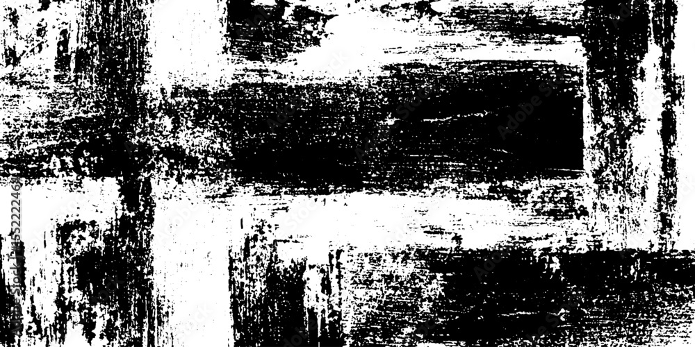 Aufkleber Abstract grunge cross shape with ink bleed texture for background design