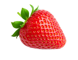 strawberry isolated on transparent background
