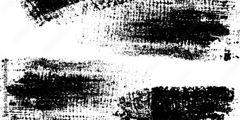 Poster seamless ink roller texture with uneven edge for creative design and graphic overlay