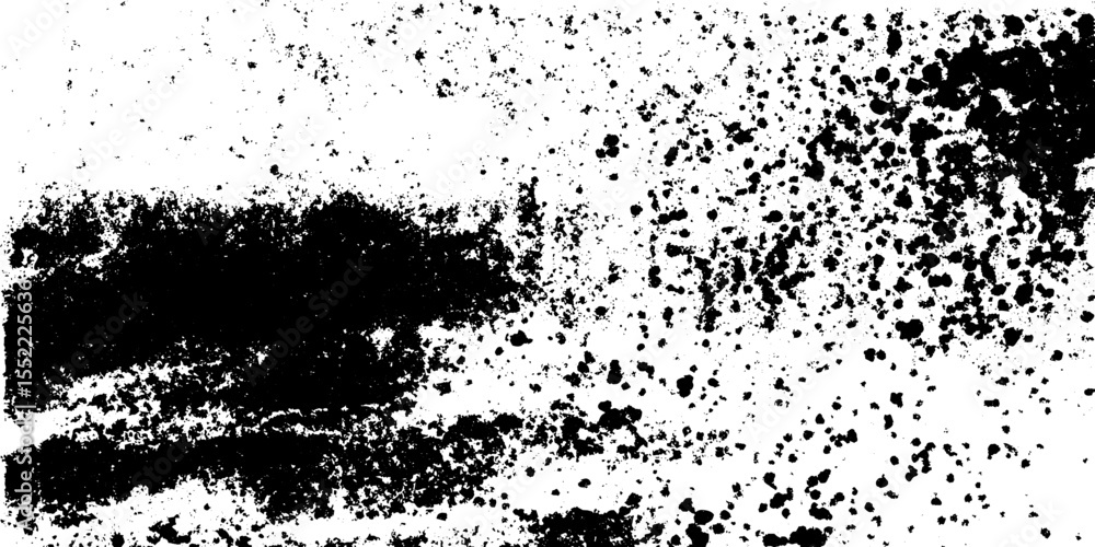 Poster Seamless mineral surface texture with rough crystal effect for distressed design