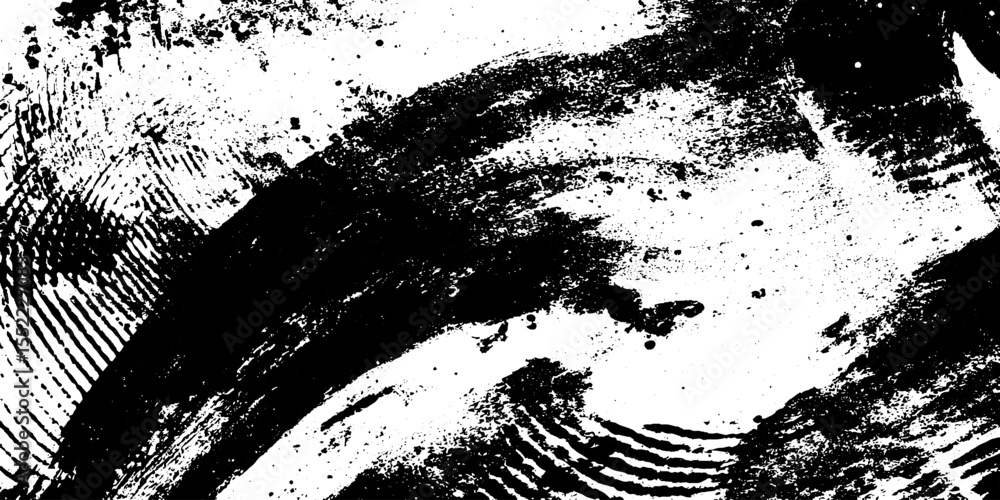 Poster abstract seamless paint splatter with hand-drawn texture for artistic background design
