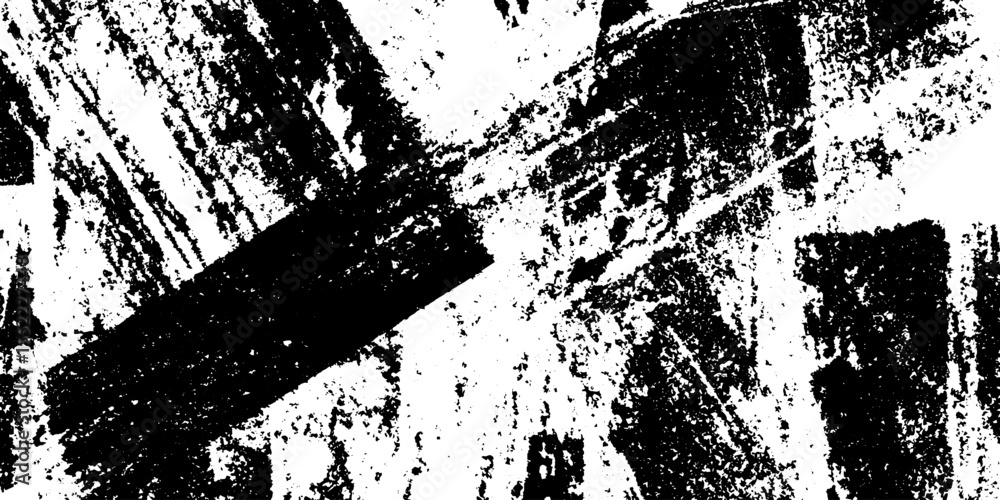 Poster abstract grunge protest poster with black block elements for artistic design