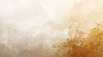 Background with Abstract Brushstroke Gradient in Cream and Brown — Textured Surface for Organic, Decorative and Minimal Design