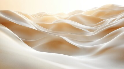 Background of Wavy Sand Texture in Warm Light — Natural Surface for Minimal and Aesthetic Design