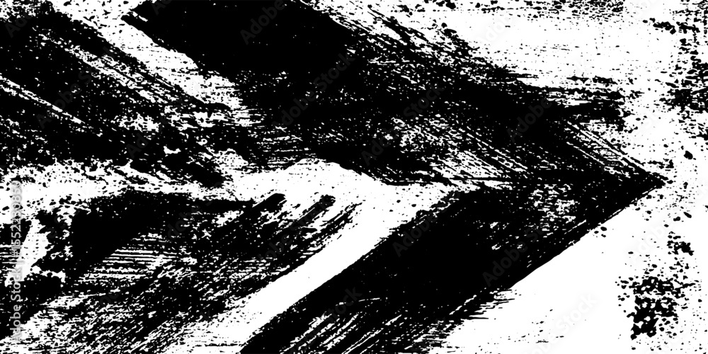 Poster seamless rough left arrow with torn paper texture for artistic overlay designs