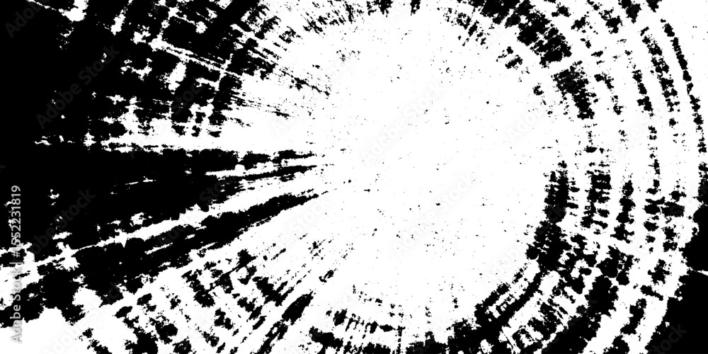 Aufkleber Seamless scratched cd surface texture with radial effect for design projects