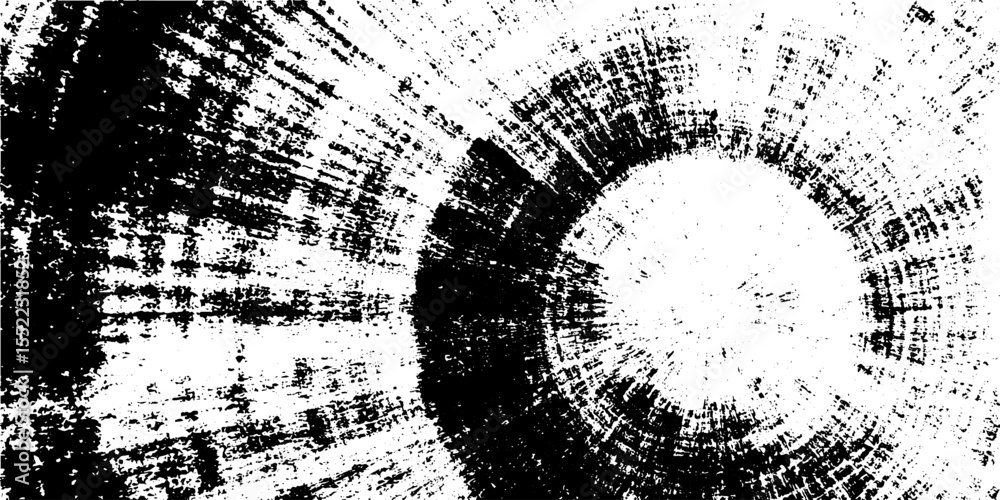 Poster seamless scratched cd surface texture with radial design for artistic backgrounds