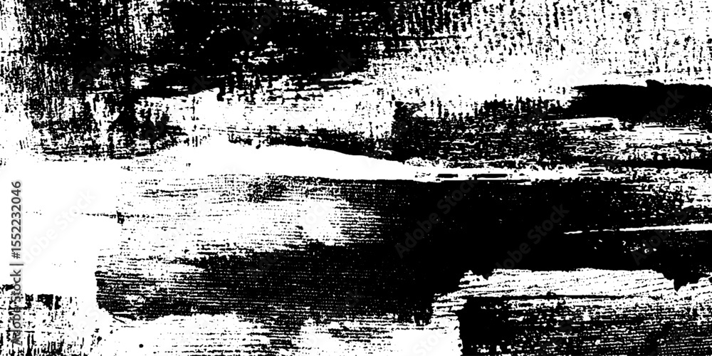 Aufkleber Seamless scratched pattern with chaotic marks for artistic design