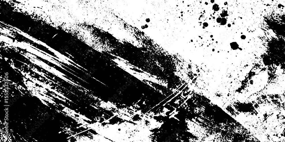Poster Chaotic ink explosion pattern for dynamic grunge background design
