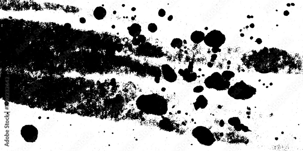 Poster seamless ink splatter texture with spontaneous artistic design for creative projects
