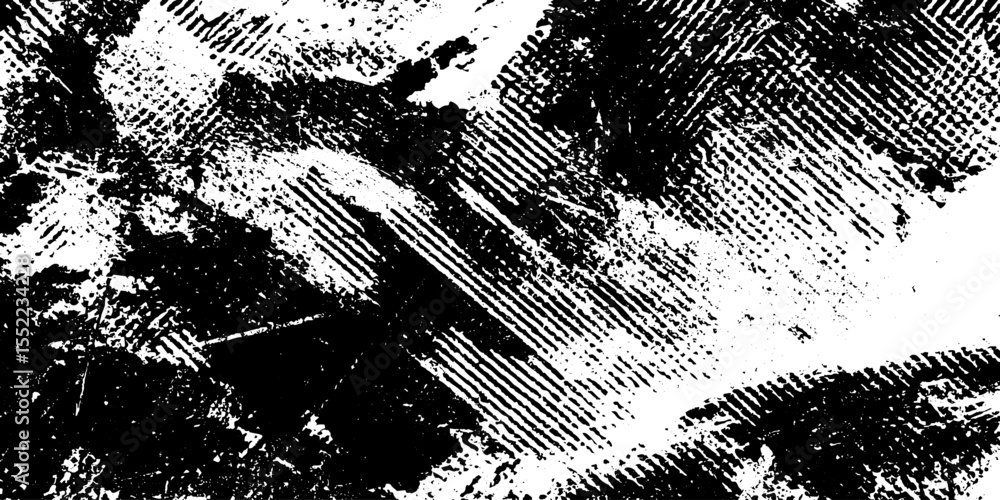 Poster seamless underground gig flyer with distressed noise patterns for creative design