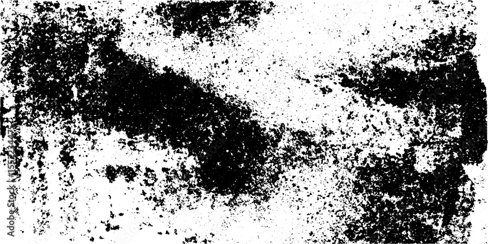 Poster seamless urban decay texture with concrete cracks for overlay and design