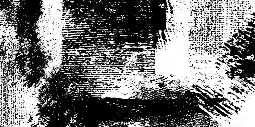 Aufkleber Seamless visual static pattern with glitchy copier effect for artistic designs