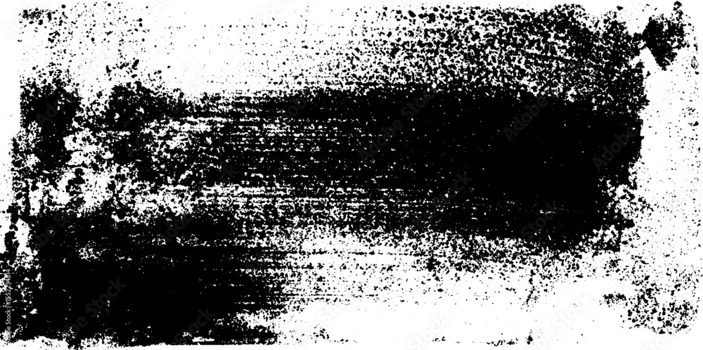 Aufkleber Grungy wet concrete texture with splash stains for design and overlay effects