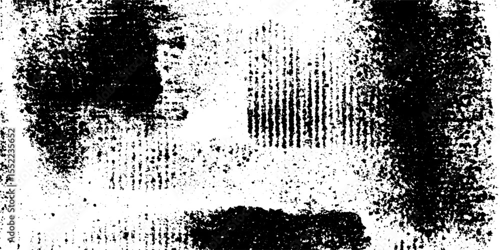 Poster seamless zine texture with glued paper fragments for creative design projects