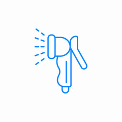 watering hose icon sign vector
