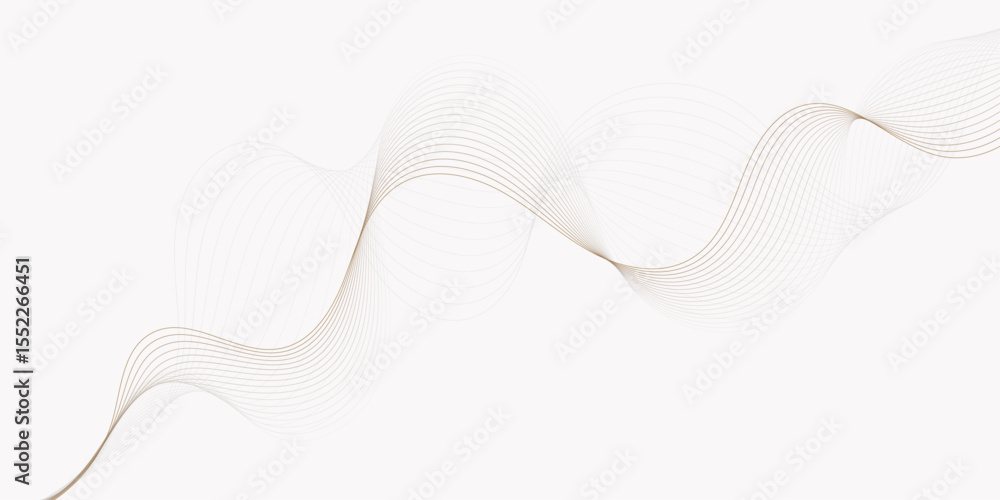 Poster wavy curve modern seamless texture lines forming pattern on a white background creating a visually a