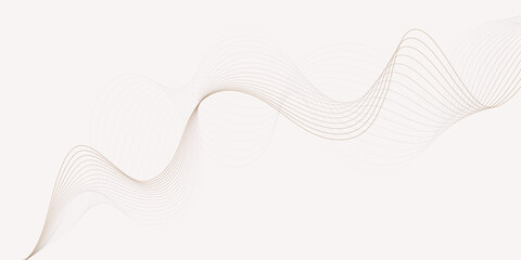 Wavy curve modern seamless texture lines forming  pattern on a white background creating a visually appealing abstract design element.