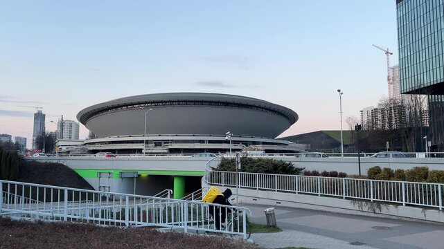 International Congress Center (MCK) and Spodek arena in Katowice, Poland