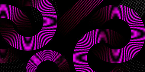 Abstract purple lines create a textured pattern on a light fabric backdrop